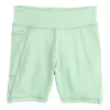 Girls 7-16 Tek Gear® High-Waisted Side Pocket Bike Shorts In Regular & Plus